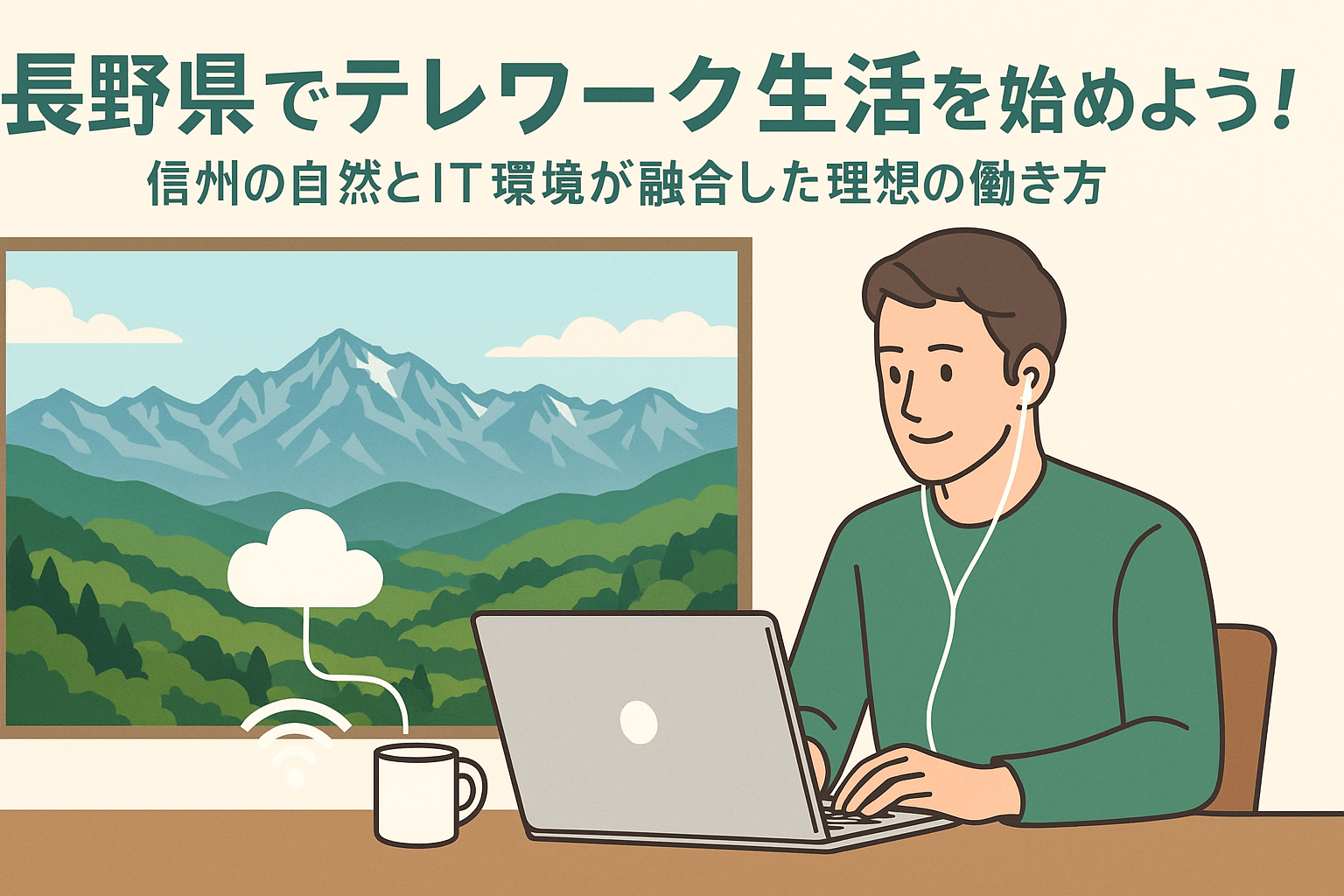 長野県でのテレワーク