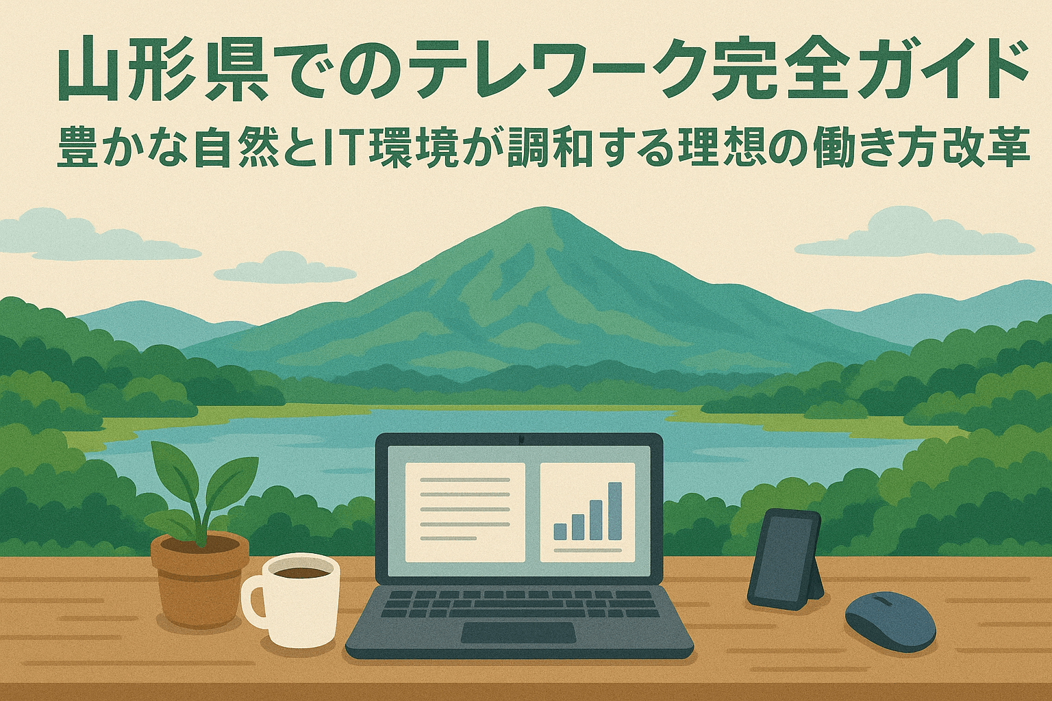 山形県で在宅勤務